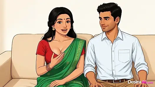 Indian Girl Trades Pussy for Family’s Future and Gets Creamed  -AI Generated
