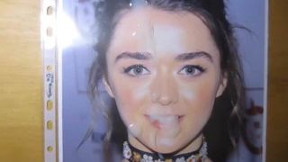 Трибьют спермы для Maisie Williams №2