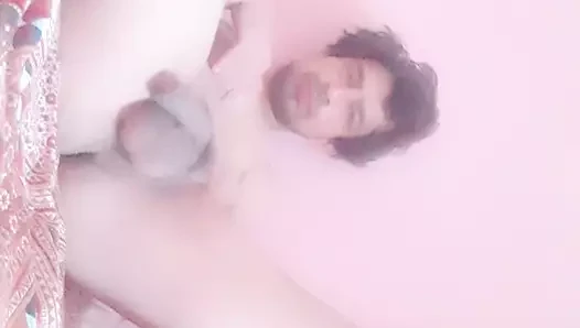 Hot boy masturbating hard