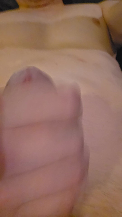 Pleasure masturbation with my cock until I cum i like to play with my cock and fingers my small tight but hole use sperm ase lub