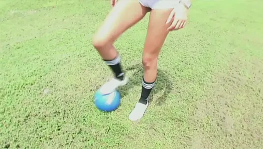Busty teen gets picked up and slammed by big cock