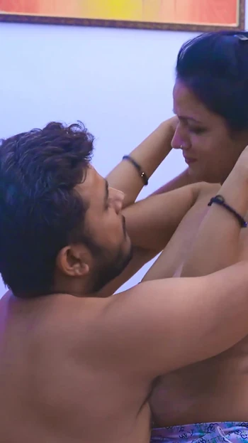 Thrilling moment from "Indian bhabhi while massaging in desi style"