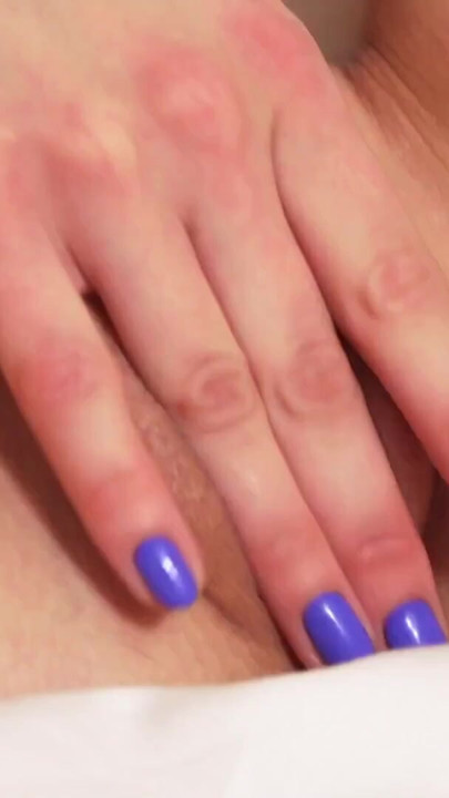 Russian virgin blonde Lily Kurochka masturbating | Clip 2