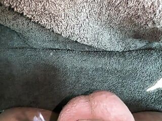 POV putting big dick in flat chastity cage with urethral plug Pt.2