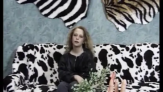 Watch How This German Babe Plays with Her Pussy on Casting