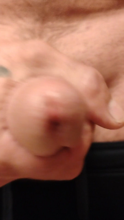 Up close hard cock and cum dripping | Clip 1