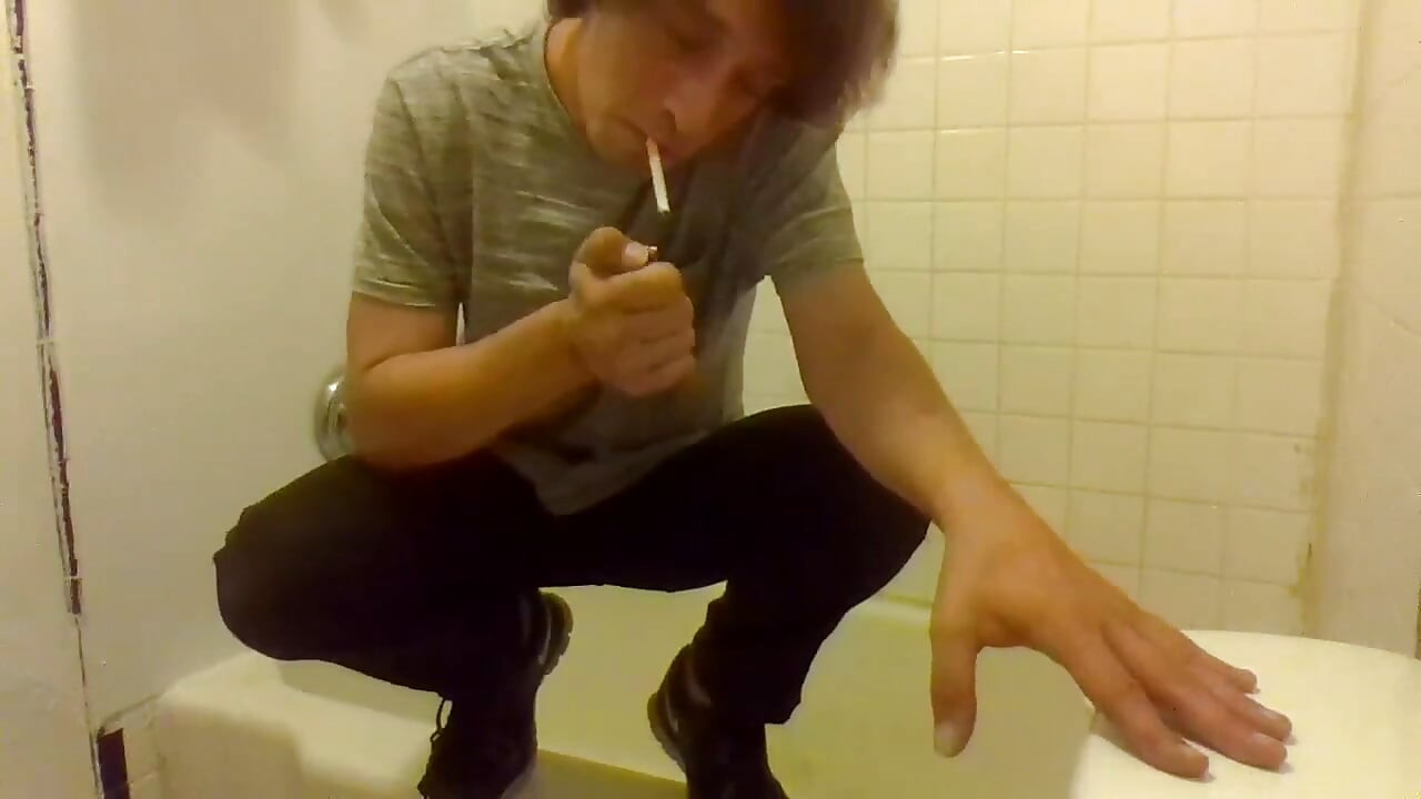 Stripping Buttnaked; Peeing in My Mouth & on My Face, Titties and Asshole