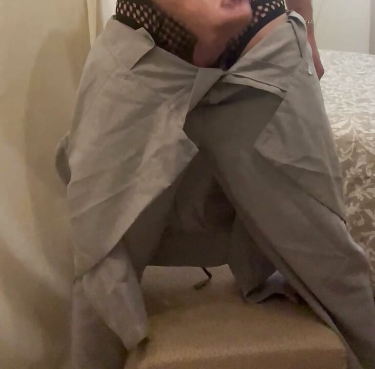 Masturbation session after labor