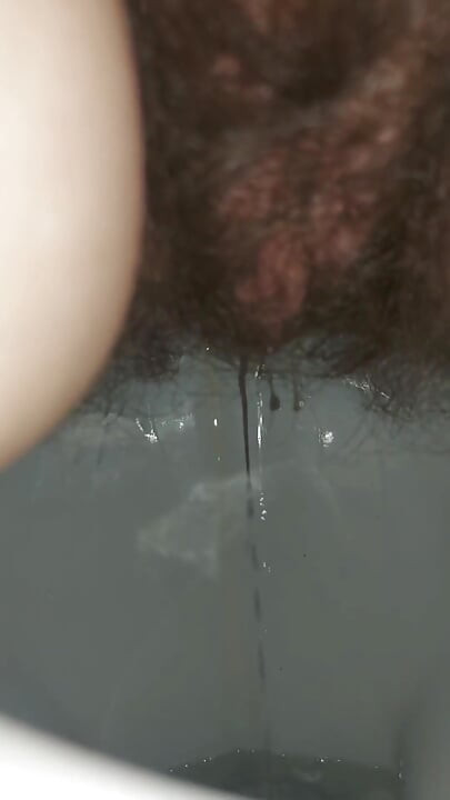 I'm Taking Close-ups of Myself Peeing in the Toilet