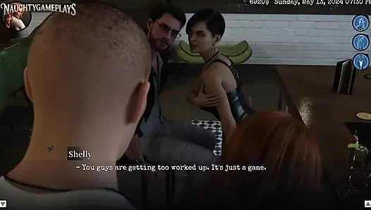 Boundaries of Morality (part 22) by Novel-games - Wife Gives Sexy Dance to Another Guy
