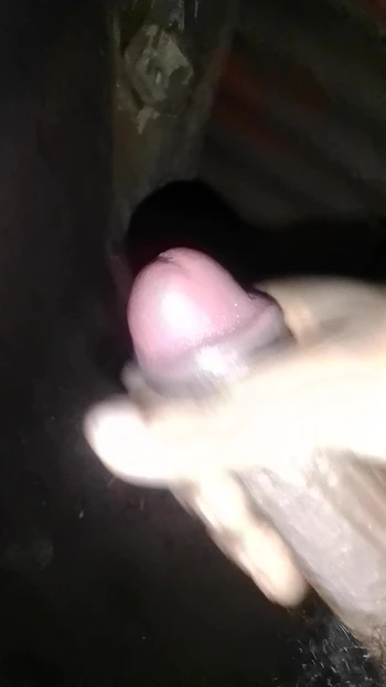 Outdoor jerk off part 3