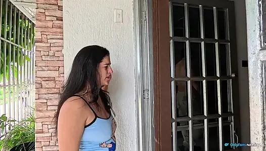 Was für ein guter service mein nachbar gibt, wenn ich die miete zahle!