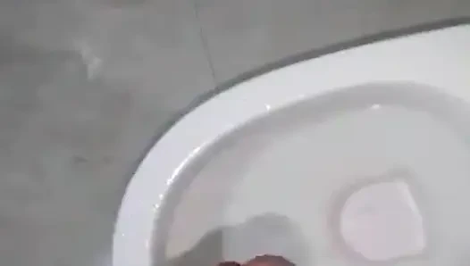 Desi boy bathroom