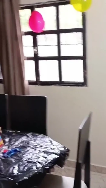 Stunning moment from "Happy birthday stepdad, I'm your gift, so fuck me hard"