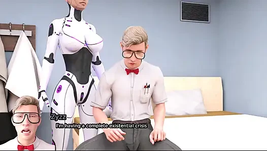 SEXBOT - у нее был оргазм на моей подушке