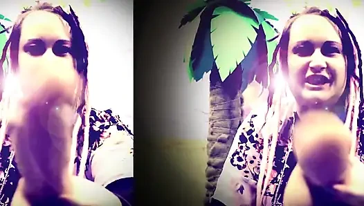 Lutsch es, sissy lutscht es, dildospiel mit der Göttin Lana