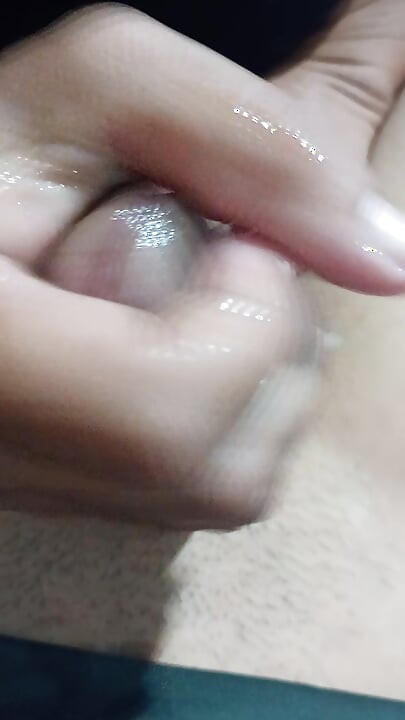 Jerking off very tasty