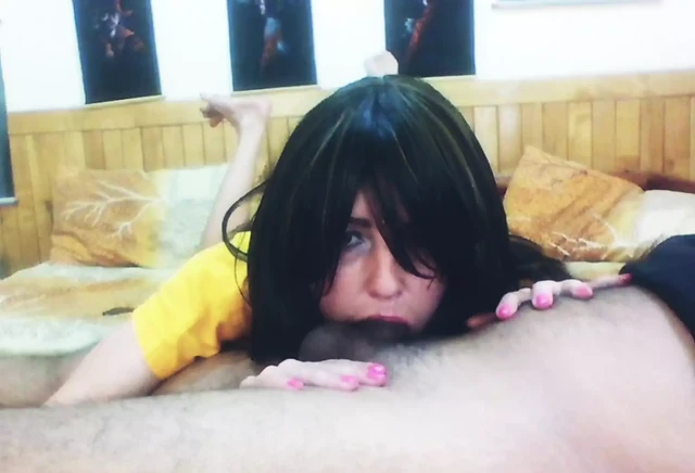 I have make you cum! Blowjob!