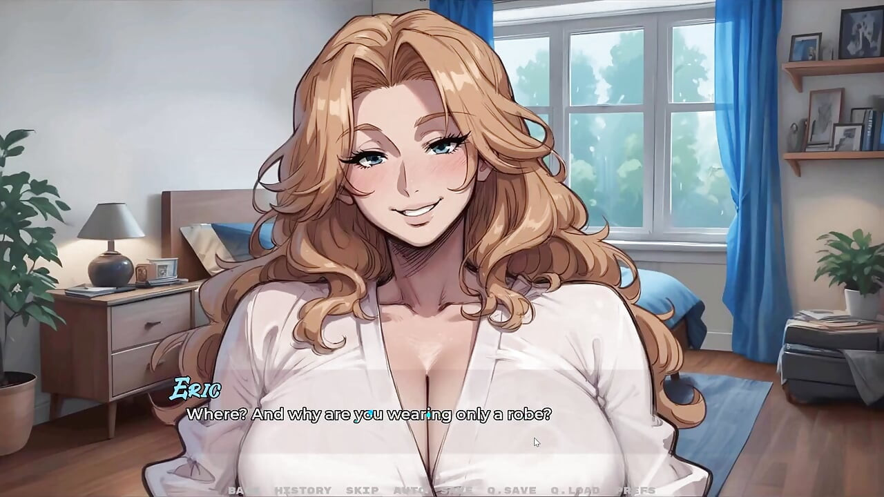 Minha nova namorada tabu hentai game ep.51 Meu passo milf me convida para uma festa sexy na piscina com os vizinhos!