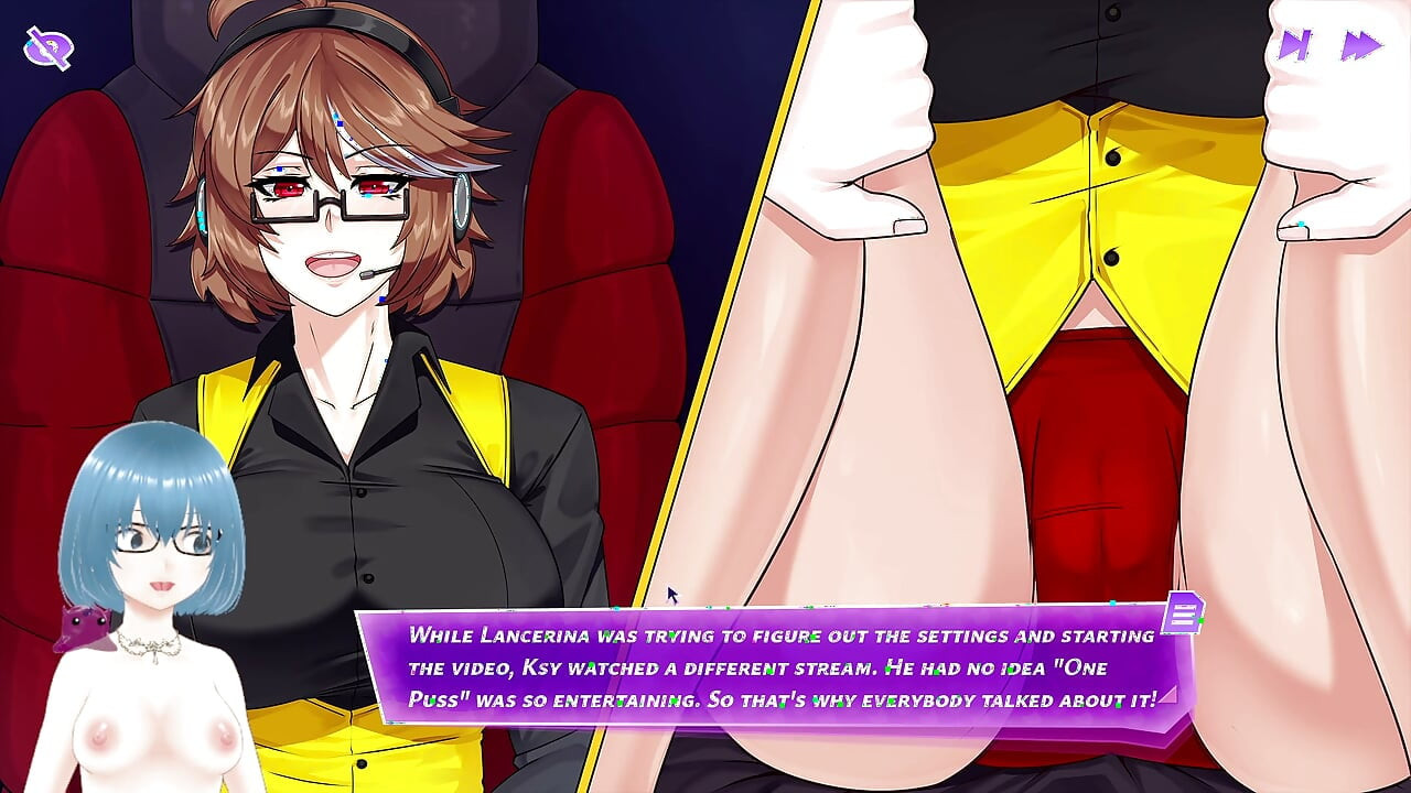 Gamer-Girl wird live gestreamt masturbiert während Back To The Pussy Season 1