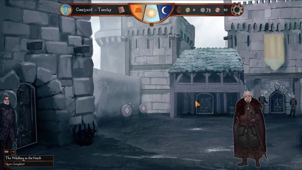 Game of Sténání šeptá ze zdi - část 30 Nadržená dáma v lese od Loveskysan69