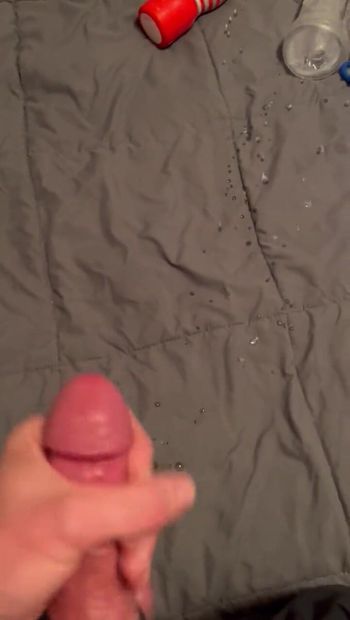 Sexy dick ejaculating huge load
