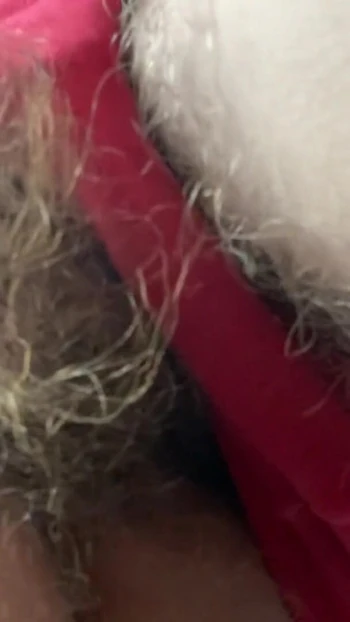 Iconic moment from "10 minutes of hairy pussy in your face"