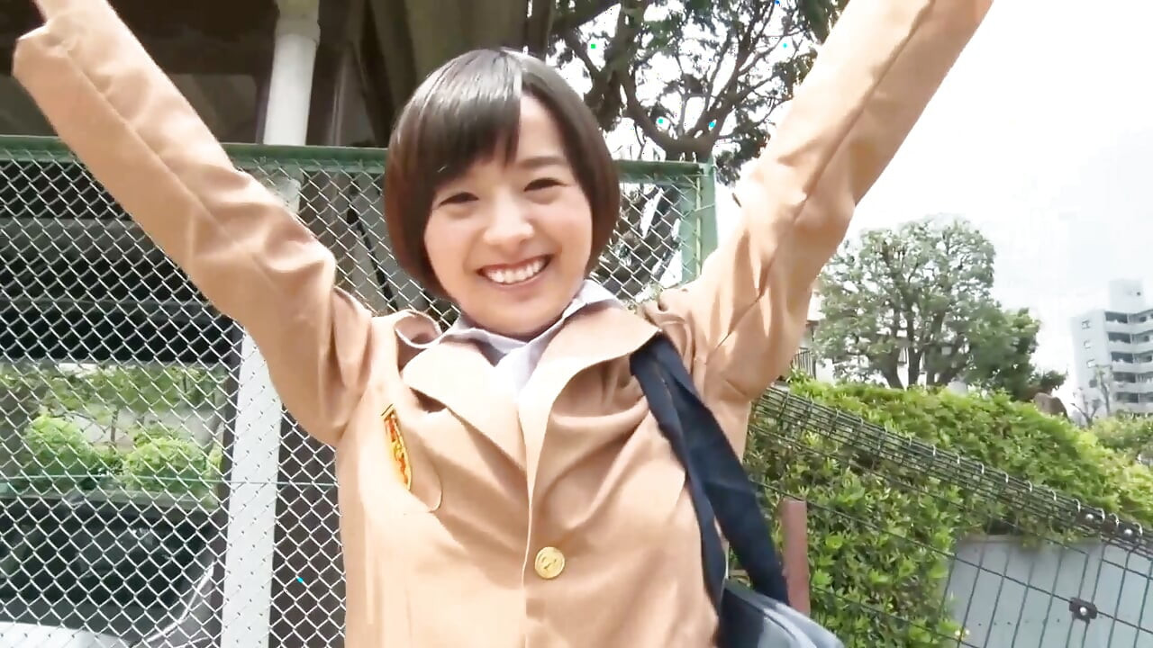 Cute Japanese Schoolgirl Eagerly Sucks Cock Then Gets Pounded Hard