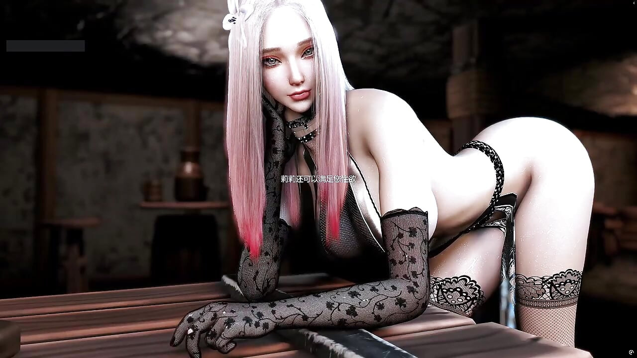 엉덩이 여신 주문 : 가상 유혹 - 3D 애니메이션 헨타이