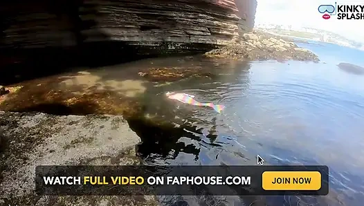 Meerjungfrau entdeckt! Nasse begegnung in Lost Cove