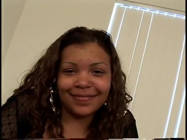 Long-haired black babe motorboards black dude’s big cock in her huge DD tits