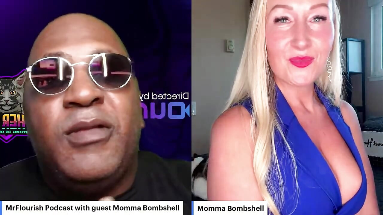 Mrflourish Podcast an Evening Affair with Guest Momma Bombshell