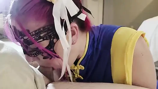 Косплей горячей жены Chun Li