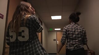 Threesome with Angelina Chung and Jenna Ashley are sluts