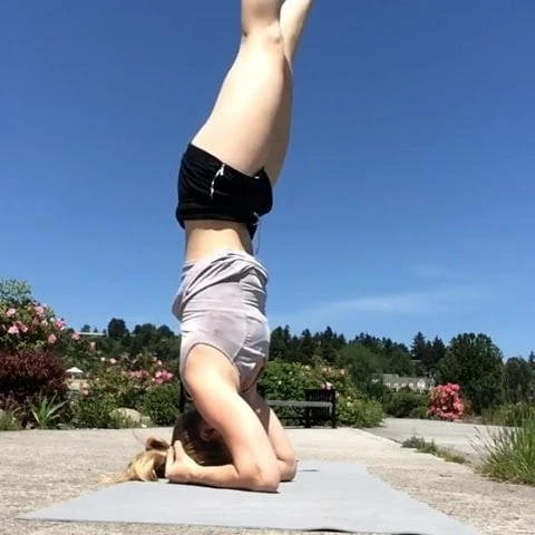 beach yoga