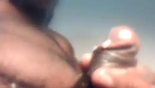 squeezing out post cum