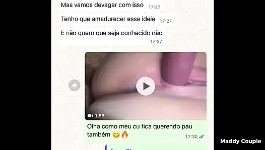 Istri minta didobel penetasi di percakapan WhatsApp