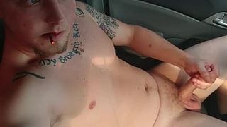 Penis with new piercing