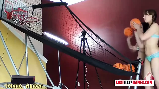 Jennie and Amber have a shootout to see who gets fucked