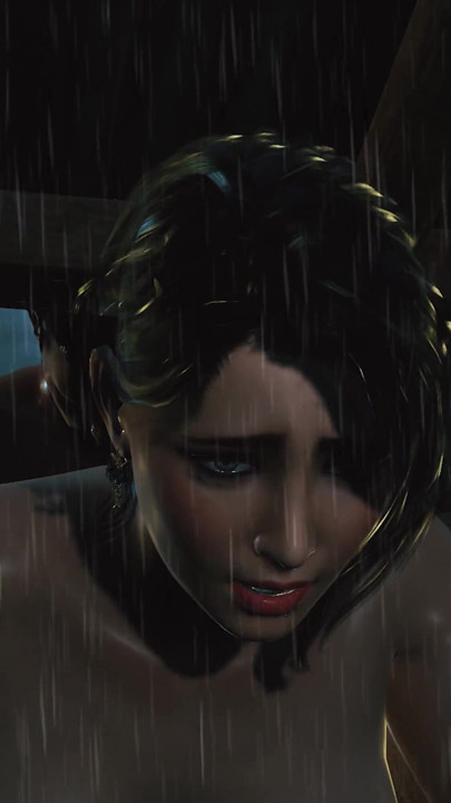 Sexy Desi Widow Meena Fucked by Her Neighbor in the Rain