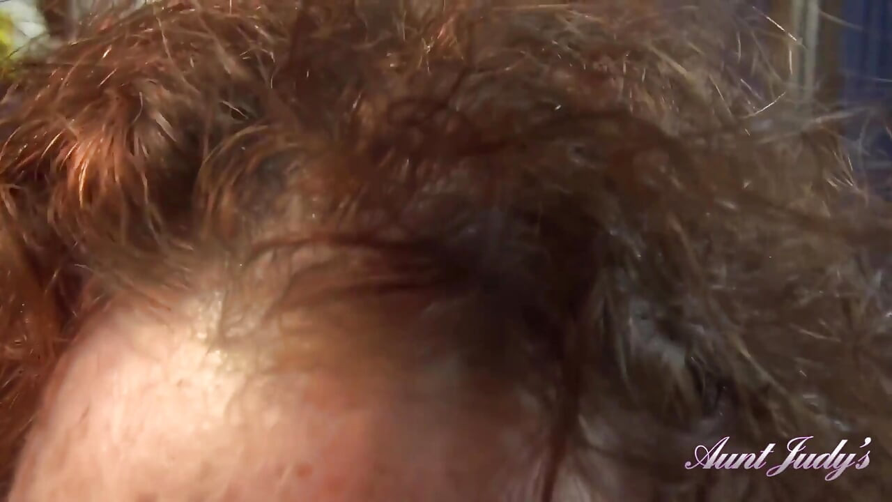 Auntjudys - Your Horny Mature Step-aunt Ms. Ginger Catches You Masturbating (pov)