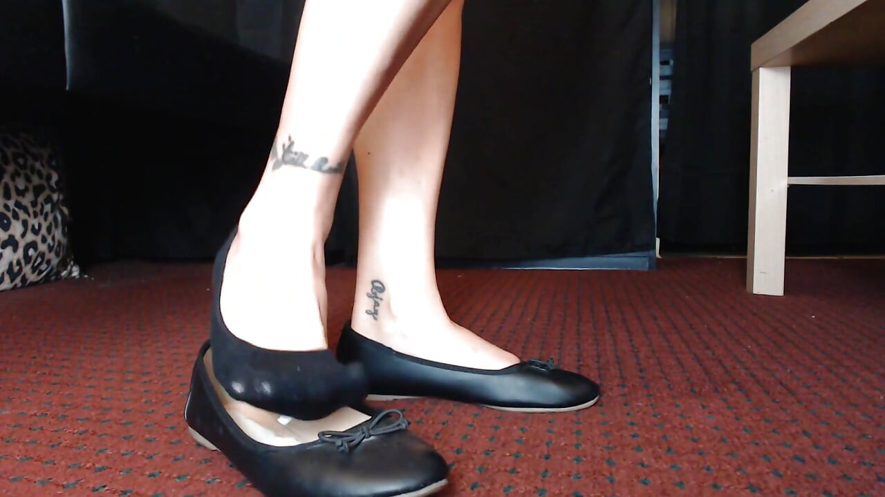 Bélés: Zokni, Fekete Balett, Flats, Cipőjáték