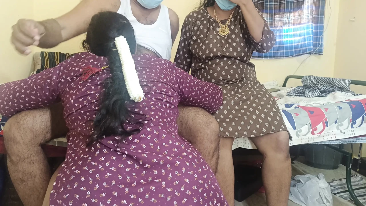 Threesome fantasy suck with wife and her sister