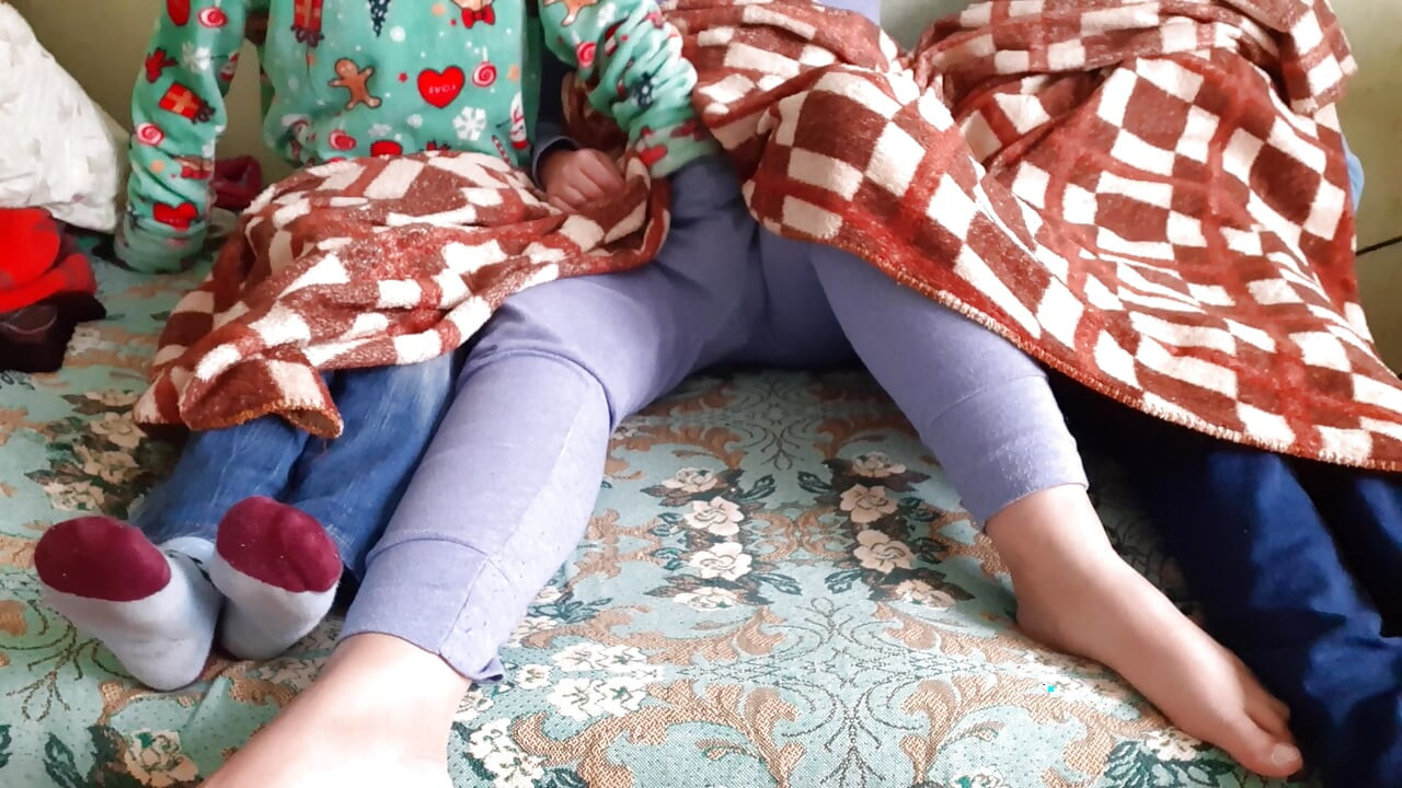 My girlfriend's sister jerked me off while the three of us were watching a TV series