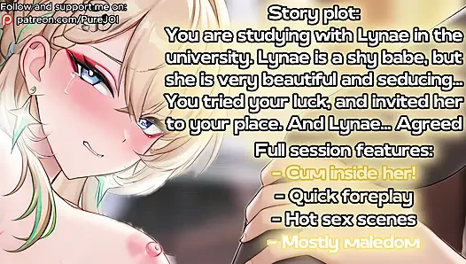 Вы приглашаете Lynae и убеждаете ее заняться чудесным сексом (секс, инструкция по)