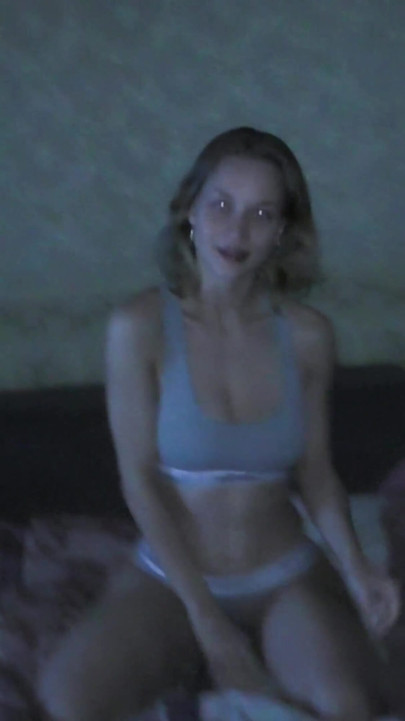 Fucked in the Russian Bath Babe and Real Cum Inside Virgin Pussy