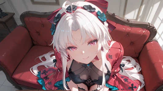 Carlotta came to a sex casting for the first time. Carlotta sex casting hentai cosplay