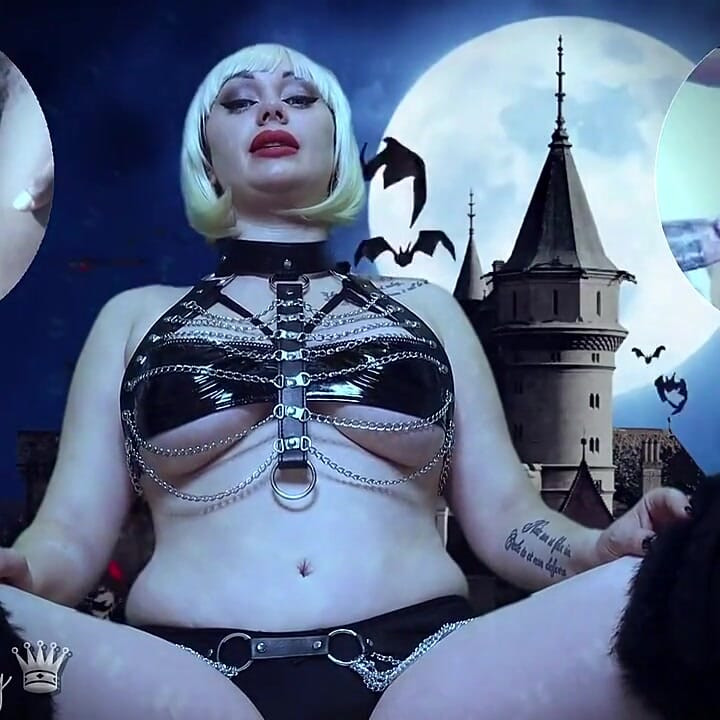 Büyük zenci yarağına olan bağımlılığını büyüyor! Büyük zenci yarağını emme bağımlısısın! (Hallowen versiyonu)