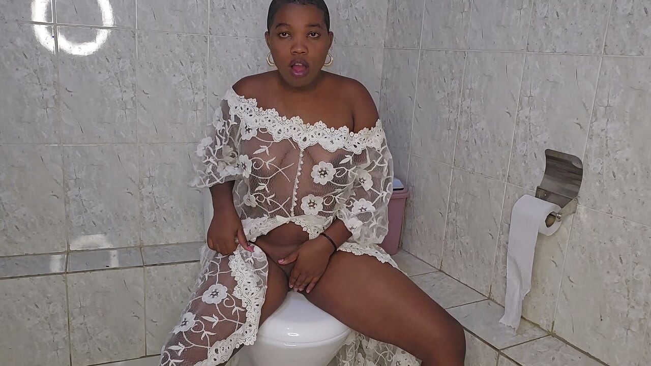 SEXY tjej fingrar sin mun vacker onani