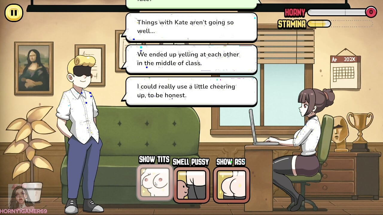 Hot Detention Teacher teaches them a lesson